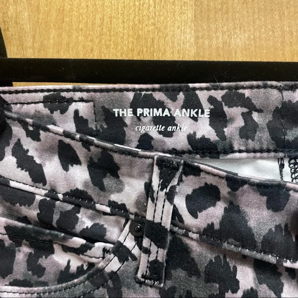 FINAL PRICE AG Prima Ankle Cigarette Jeans Leopard - Picture 4 of 6